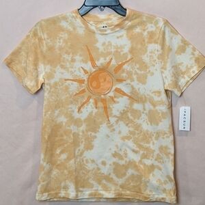PacSun Kids Tie Dye Sunshine Yin Yang Short Sleeve Tee size XL